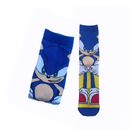 Medias Largas De Sonic Para Niños 