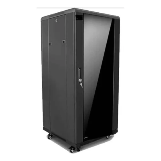 Rack Gabinete Puerta De Vidrio 22u