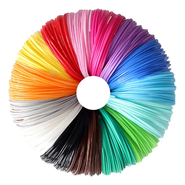 Repuesto Filamento Lápiz 3d X 200mts - 20 Colores Surtidos