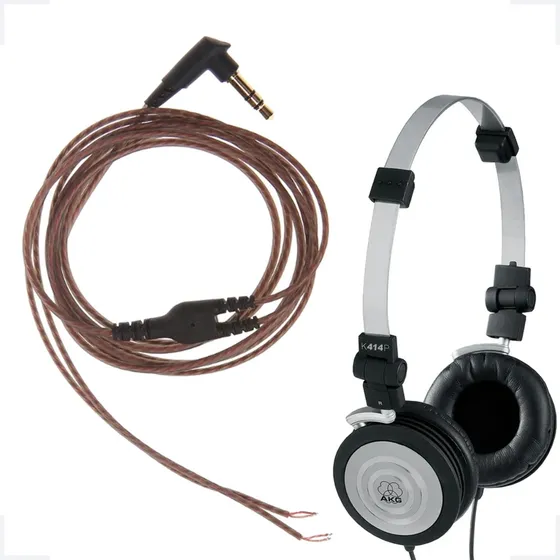 Cabo Fio P/ Fone Akg K414 K404p K416 K404 K403 K26 K420 K412