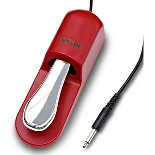 Pedal Sustain Valdi Bp-3 Rojo - Universal Para Teclado Piano Pedal Sustain Valdi Bp-3 Rojo - Universal Para Teclado Piano