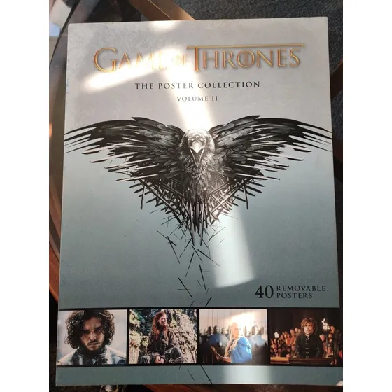Libro Game Of Thrones The Poster Collection Juego De Tronos 
