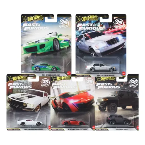 Toy Car Jada Toys Fast & Furious Nano Metal 4cm Mystery Pack