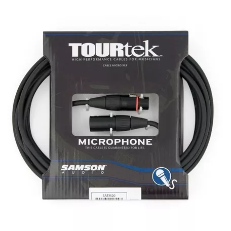 Cable Samson Tourtek Canon-canon Tm 20 6 Metros - Microfono 