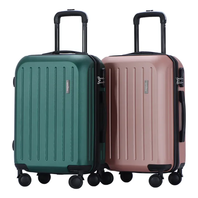 Set X 2 Maleta Mano Viaje Cabina Carry On Candado Avion - Amulay