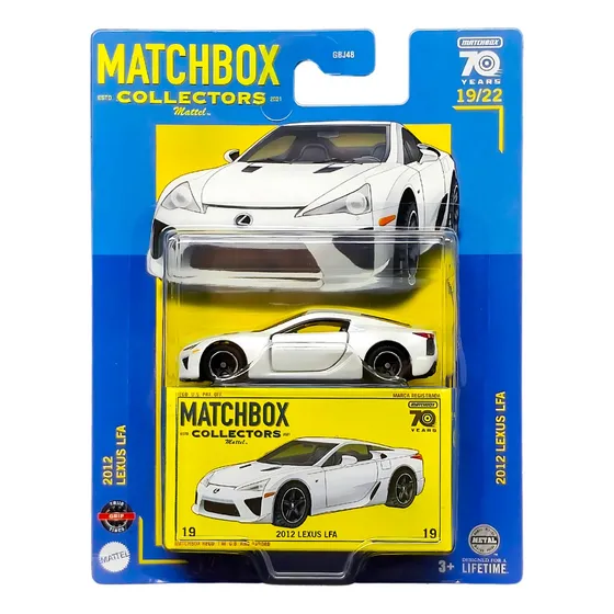 Carrinho Matchbox 70 Anos À Escolha - Edição Collectors