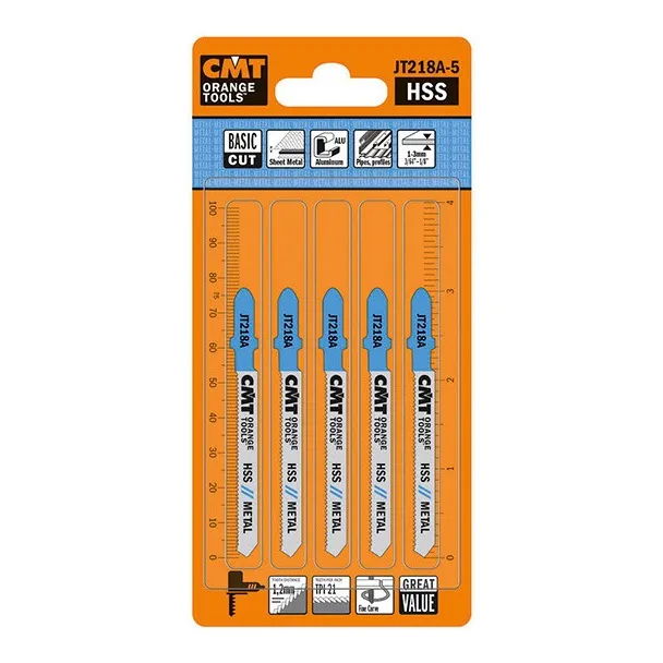 Hojas Para Sierras Caladoras Cmt Código Jt218a-5