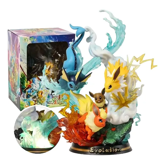 Figura Anime Coleccion Pokemon Evolution Eevee Evolutions
