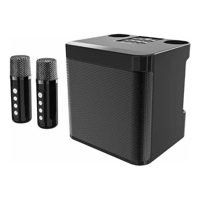 Bocina Altavoz Inalámbrico Portáti Con De Karaoke Bluetooth