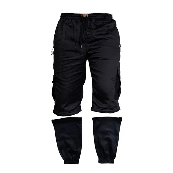 Jogger Pantalon Y Bermuda  ¡doble Uso!