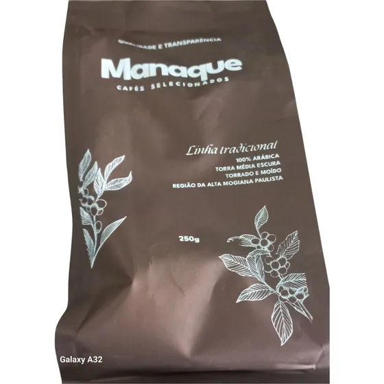 Café Manaque Tradicional 250g Fardo C/10 Unid
