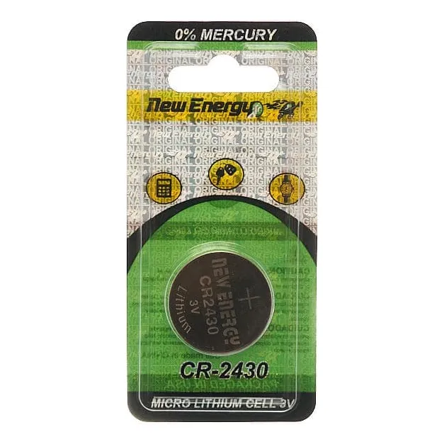 Pila New Energy Cr2430 Botón - 1 Unidad