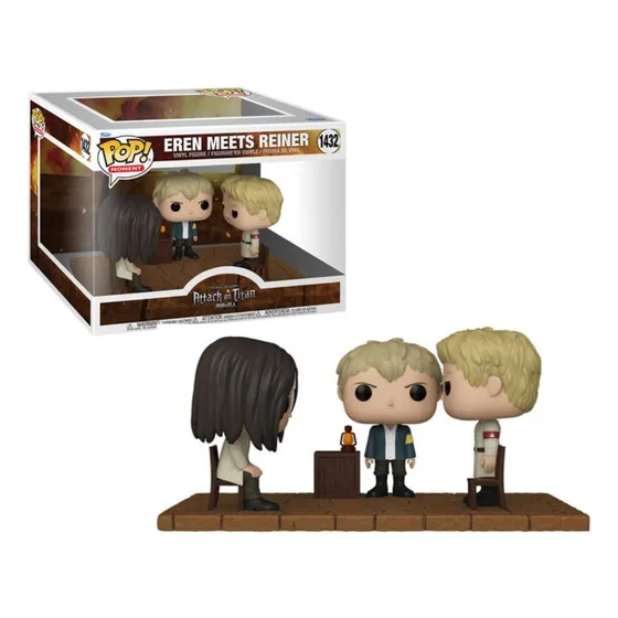 Eren Meets Reiner Funko Pop 1432 / Attack On Titan Moment 