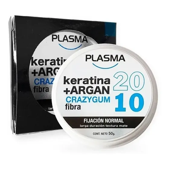 Cera Barberia Crazygum Plasma 50g (fijación Del Cabello) X2u