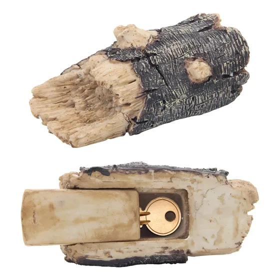 Ocultador Llave Casa Madera Podrida Repuesto Decorativo Para