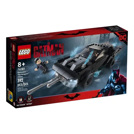 Set De Construcción Lego The Batman Lego 76181 Batmovel A Perseguicao Do Pinguim 392 Pcs En Caja