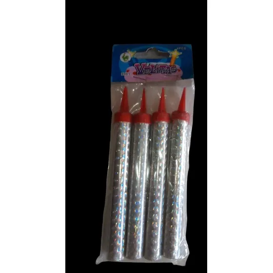 Volcánicas De 18cm Plateadas Al Mayor.