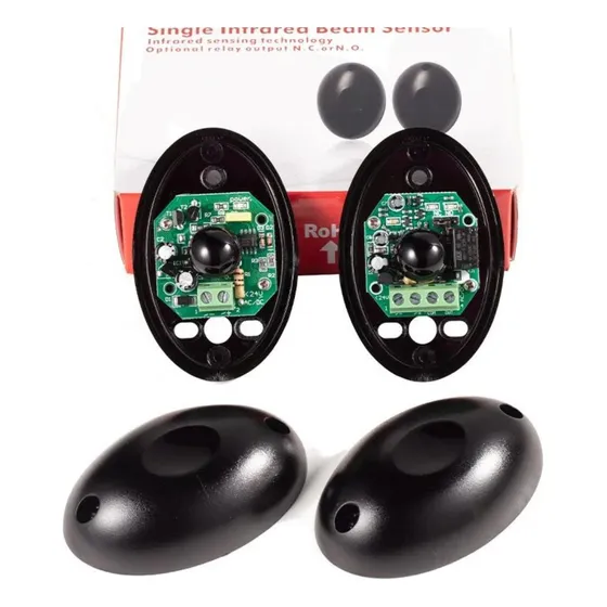 Sensor Fotocélula Portones Eléctricos Novo 12/24v Ac/dc
