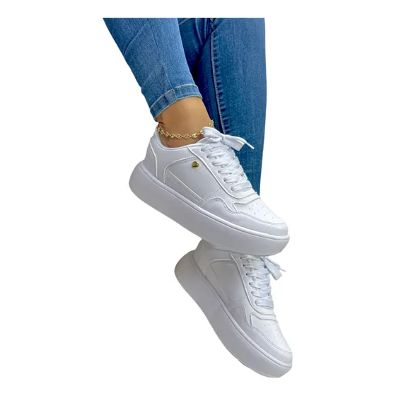 Tenis Bolichero Mujer Zapato Casual Tenis Planos Moda Urbana