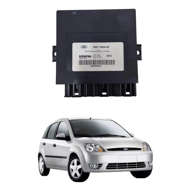 Modulo Central Conforto Ford Fiesta Ecosport 2004 2008 Usado