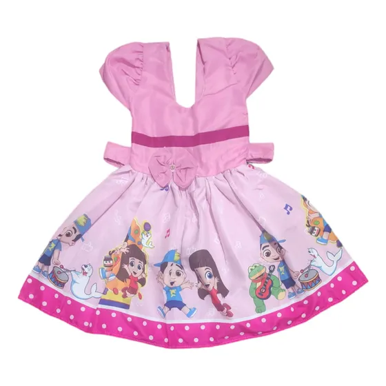 Vestido Lucas Neto E Gi Princesa Temático Personagem