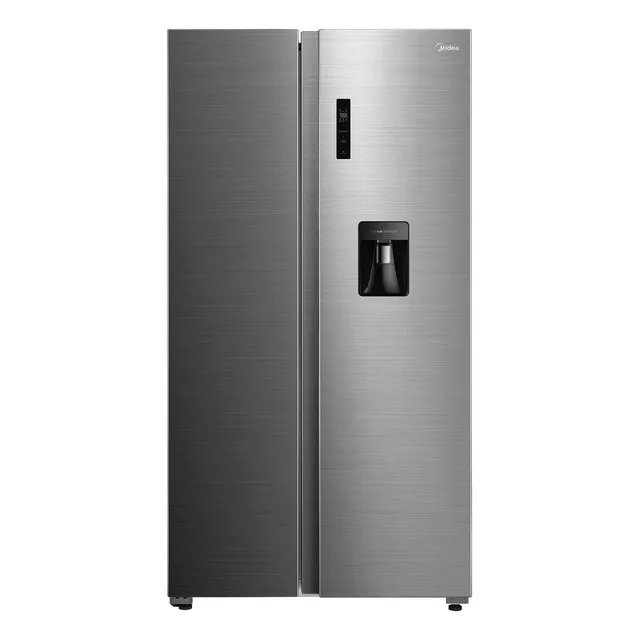 Heladera Inverter Midea Side By Side Inox 510lts.