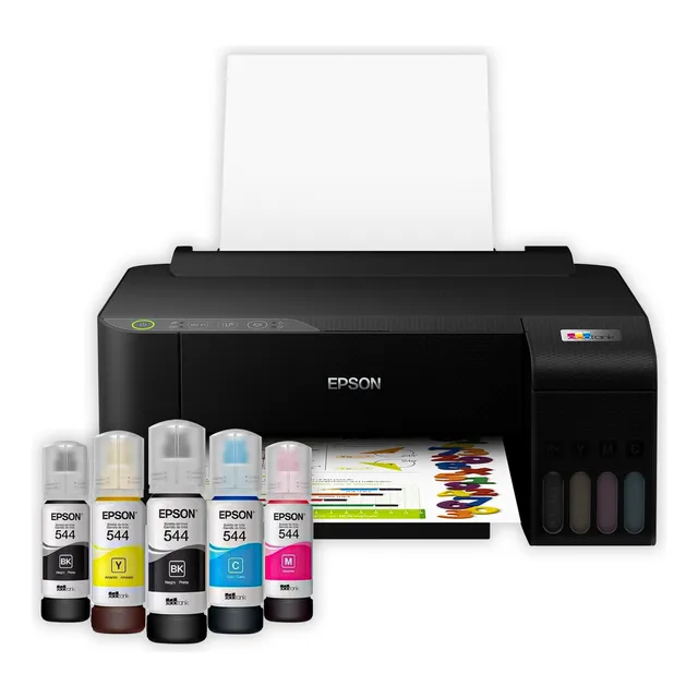 Impresora Epson L1250 Usb/wifi Tinta Continua 5 Tintas Color Negro