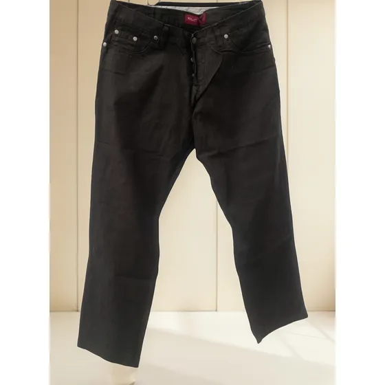 Jean Marrón Oscuro Silver Republic Talle L.