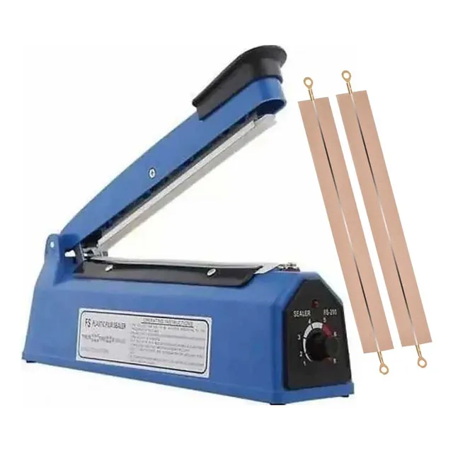 Maquina Selladora Bolsas Plásticas 10cm Metálica 