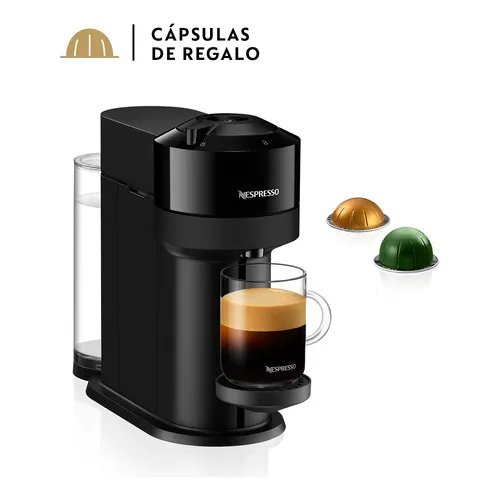 Cafetera Nespresso Vertuo Next Automática Negra Para Cápsulas Monodosis 220v Negro