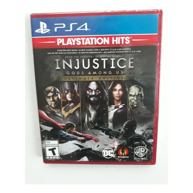 Injustice Juego Ps4 Nuevo Y Sellado