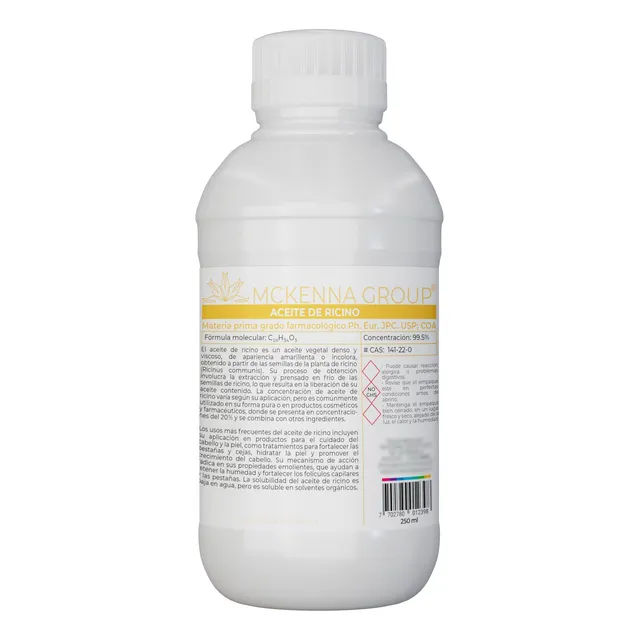 Aceite Ricino Castor Puro 250ml - mL a $45