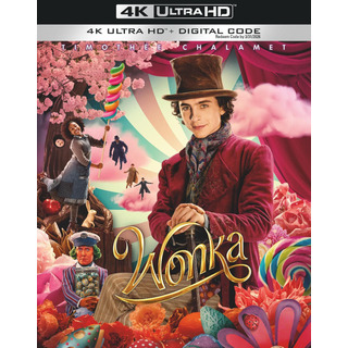 Wonka 4k Ultra Hd + Digital Blu-ray Wonka 4k Ultra Hd + Digital Blu-ray