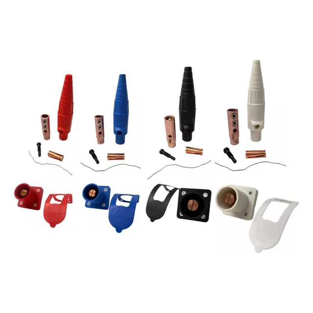 Set8 Conectores Camlock Linea Y Chasis Para Cable 400amperes