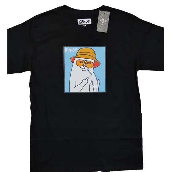 Playera Ripndip Nermal S. Thompson (gato Lentes)