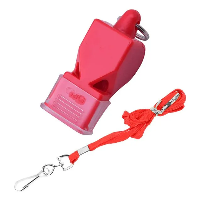 Silbato Pito Fox 40 Classic Cmg Con Cordón Y Protector Goma