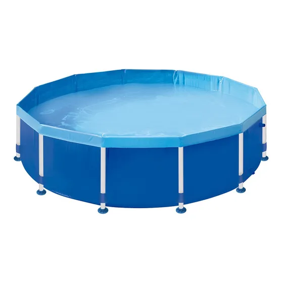 Piscina Estructural 5.500 Litros 302x77 Cm Mor 001008 color Azul