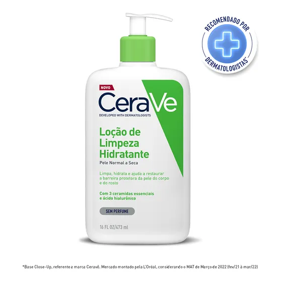 Loção De Limpeza Hidratante Facial E Corporal 473ml Cerave