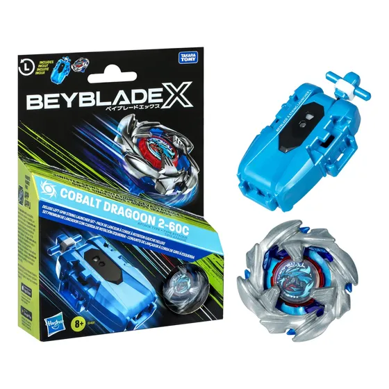 Lanzamiento De Cuerdas Beyblade Cobalt Dragoon 2-60c Deluxe 