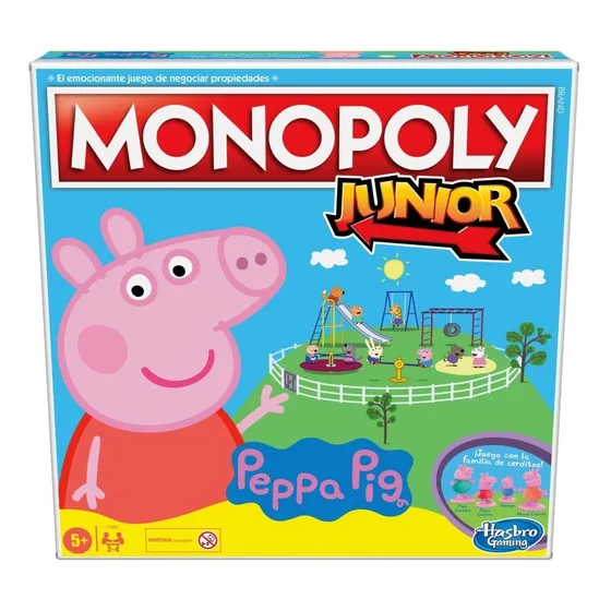 Juego De Mesa Monopoly Junior Peppa Pig Hasbro