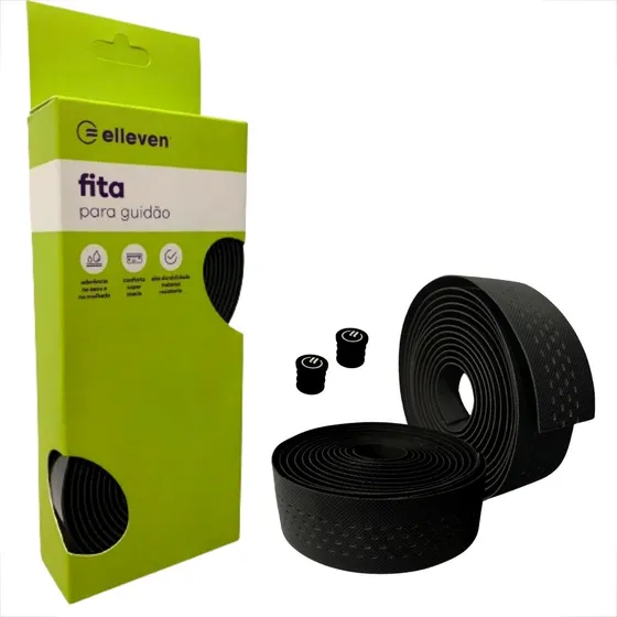 Fita De Guidão Eva Speed Bicicleta Bike Microfibra Furada Cor Preto Desenho Furado