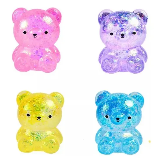 Squishys Osos Juguete Anti Estrés Squeeze X4 Und Muñequitos Color Multicolor