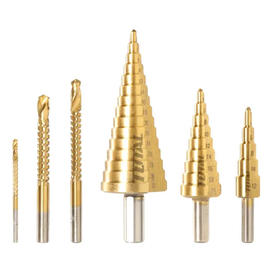 Set De Brocas Escalonadas Hex Hss4341 6pcs - Tacsd2061