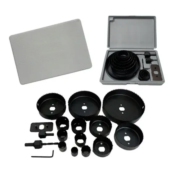 Mechas Sierra Copa Juego 16 Piezas Para Madera  Acero Carbon