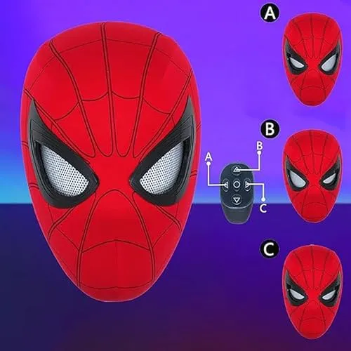Máscara Spiderman Con Luces Nuevas Navidad 2024