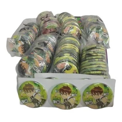 Chapas  De Fiesta De Infantil De  Ben 10  Kit 84 Unid
