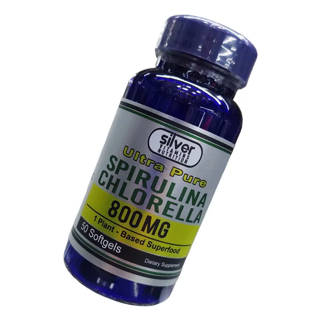 Spirulina Cholorella X 800 Mg Dos U - Unidad a $450