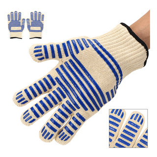 Guantes Ignífugos, 1 Par De Guantes Ignífugos De Alta Temper Guantes Ignífugos, 1 Par De Guantes Ignífugos De Alta Temper