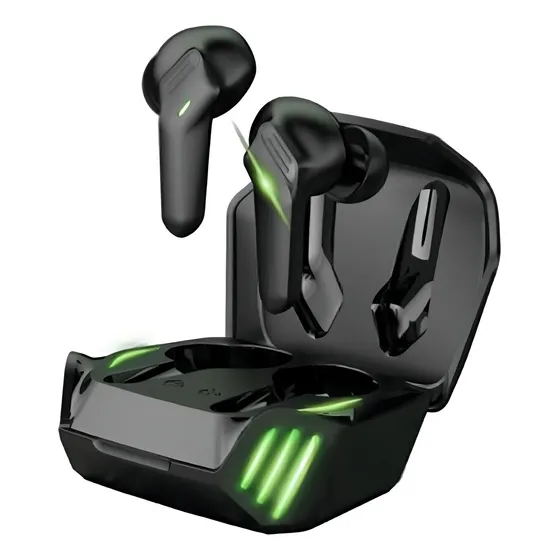 Fone De Ouvido Gamer Sem Fio Bluetooth Tws Kaidi Kd 775 Cor Preto Cor
