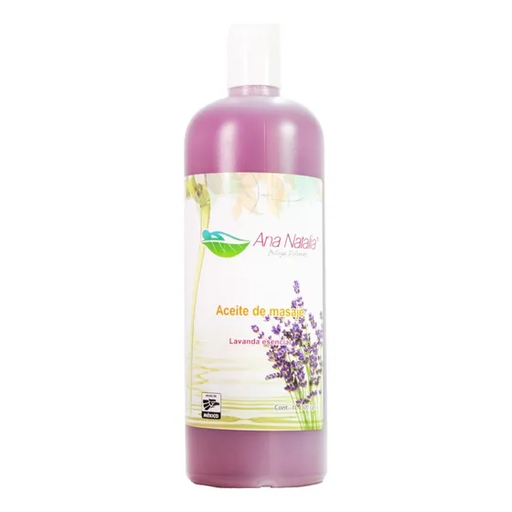 Aceite De Masaje Aroma Lavanda (c/esencia Natural) Spa 1 Lt
